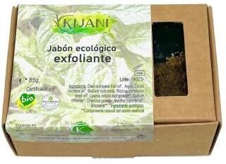 Kijani Activated Charcoal Exfoliating Soap 80 gr