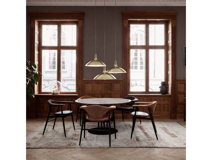 1965 Pendelleuchte Messing/Messing - GUBI - Wohnzimmer - Metall