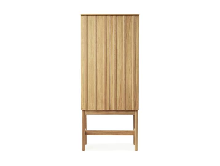 Normann Copenhagen Rib Schrank Eiche, 166,5x70x43 cm