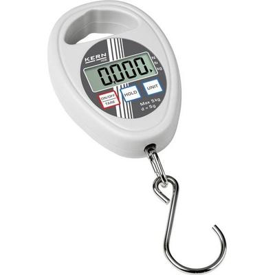 Kern Hängewaage HDB 10K10N Wägebereich (max.) 10 kg Ablesbarkeit 10 g batteriebetrieben Weiß