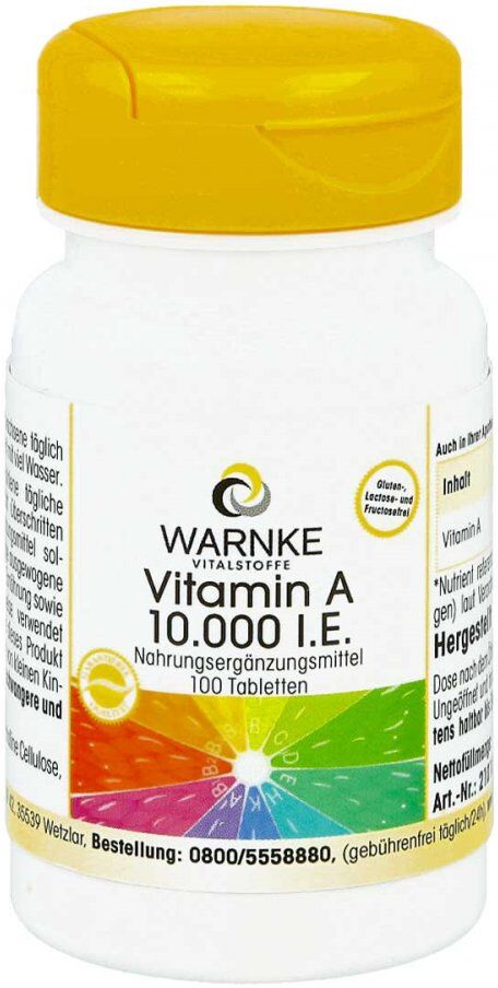 Vitamin A 10.000 I.e. Tabletten 100stk