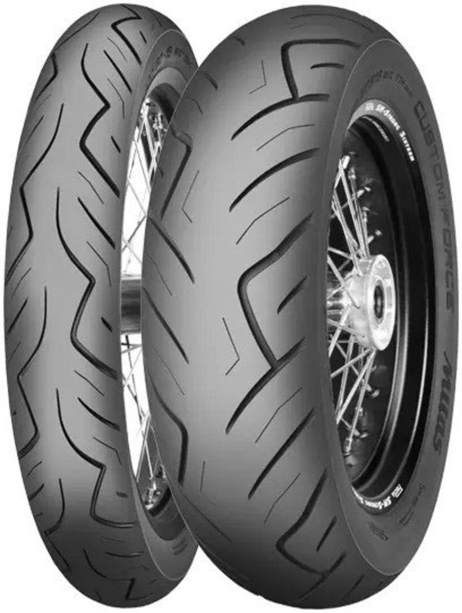 MITAS CUSTOM FORCE 80/90-21 TL/TT, Motorradreifen vorne
