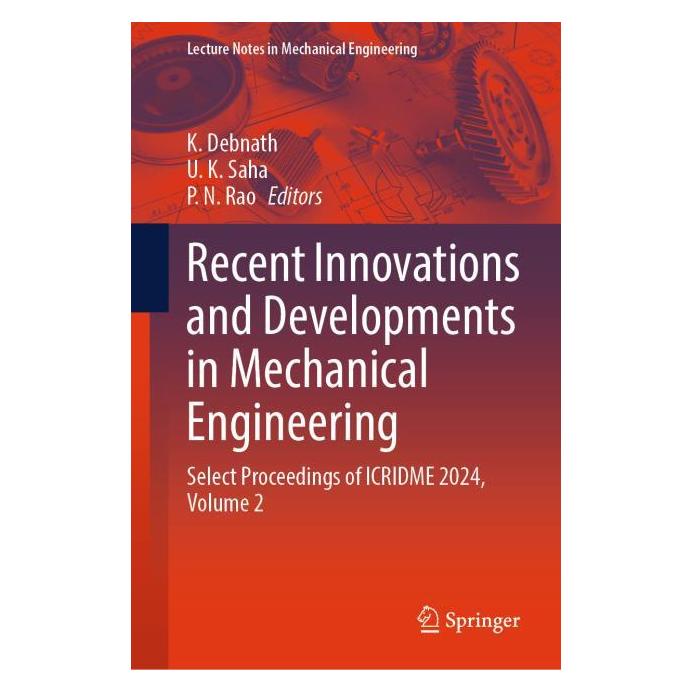 Umbreit Recent Innovations and Developments in Mechanical Engineering (Englisch, Hardcover, K. Debnath, P. N. Rao, U. K. Saha) (70013908)