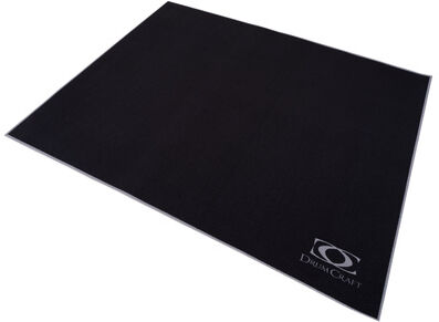 DrumCraft Drum Rug Hook & Loop Black noir