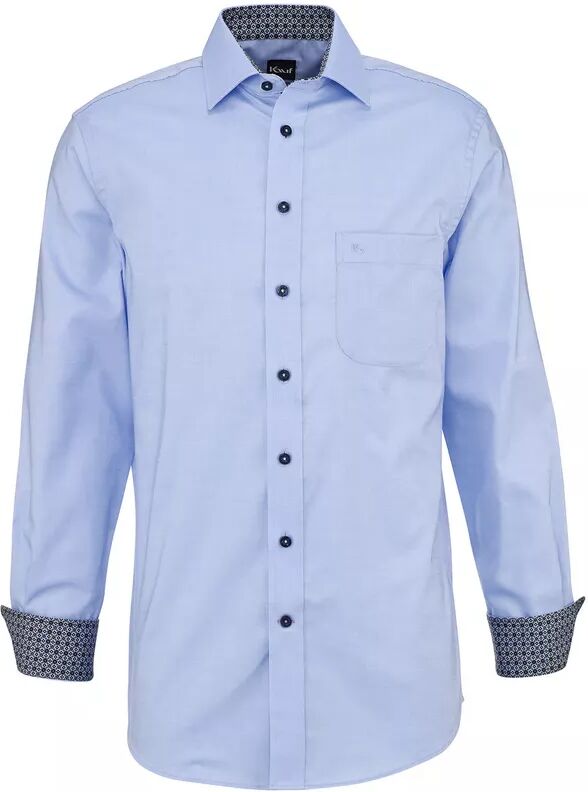 Kauf - Hemd, Regular Fit, langarm, für Herren, Blau, Größe 43