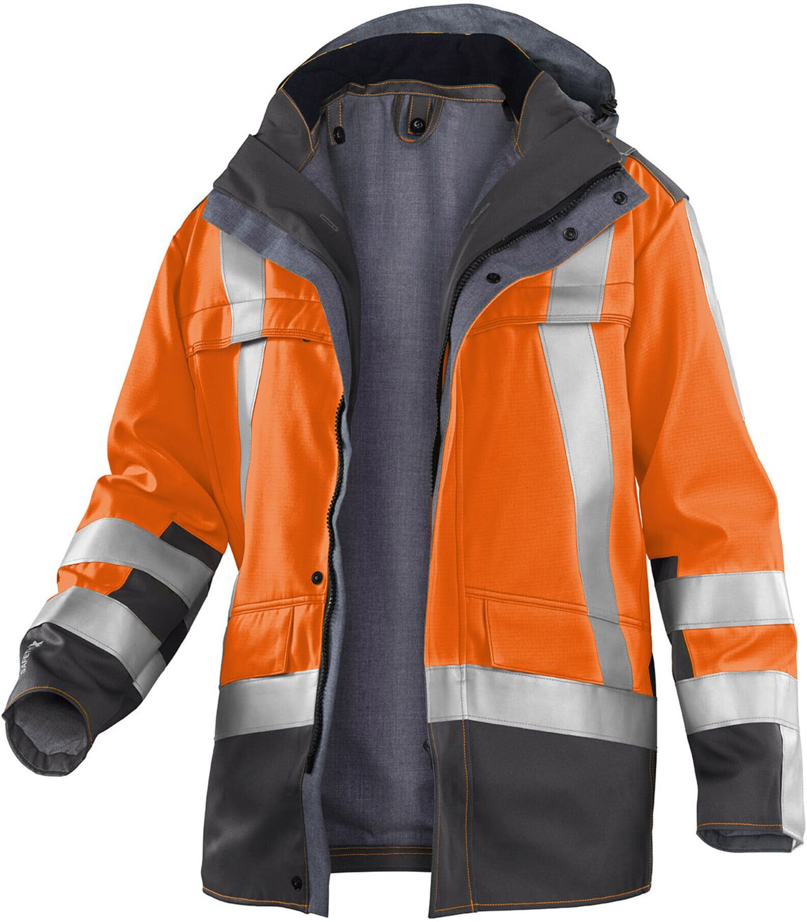 Kübler PSA Safety X Jacke 1969 warnorange/anthrazit Größe L ; Kübler Workwear (1969 8420-3797-L)