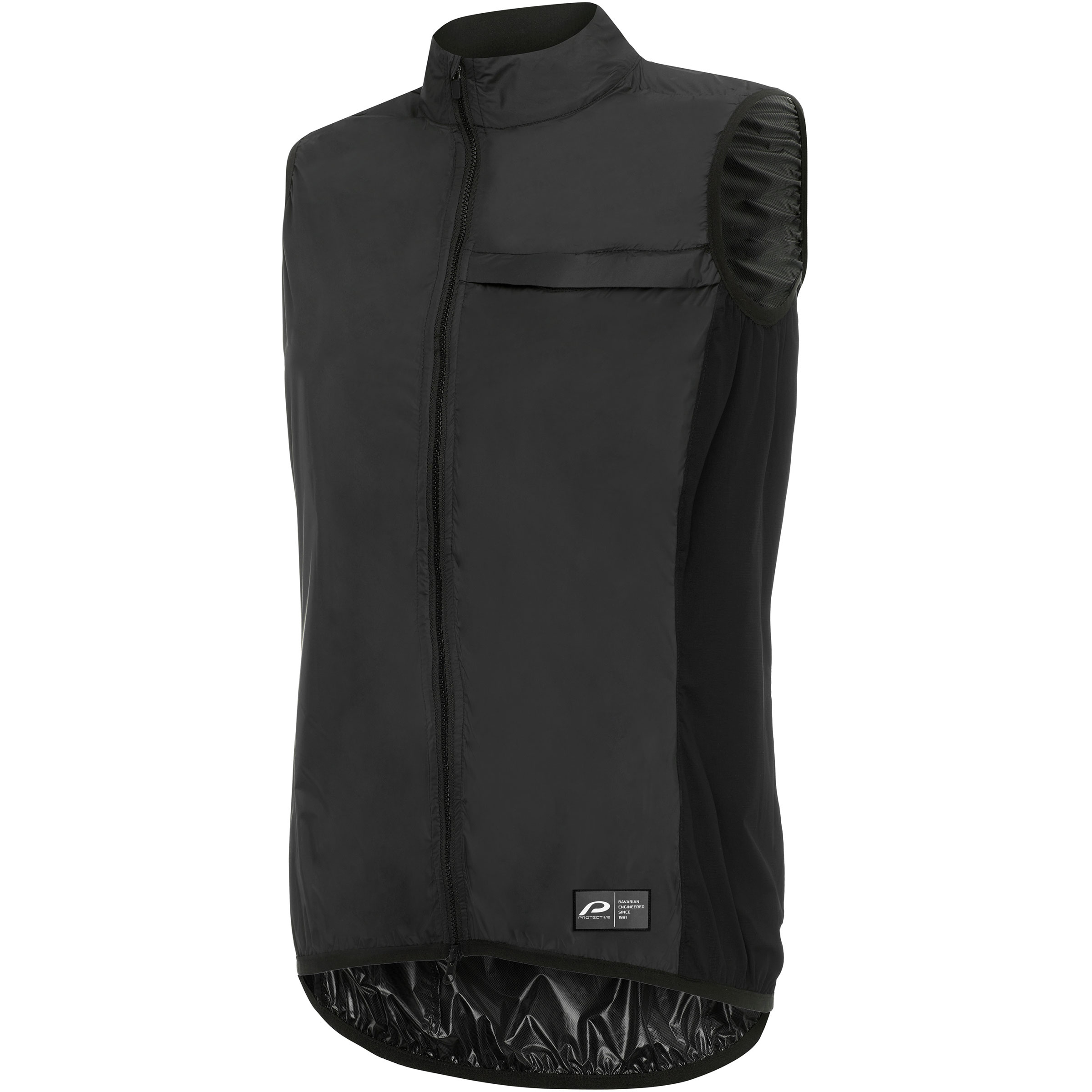 Protective Eazy Weste Herren Fahrradwesten schwarz Größe 3XL Mountainbike Klein verpackbar Wasserabweisend