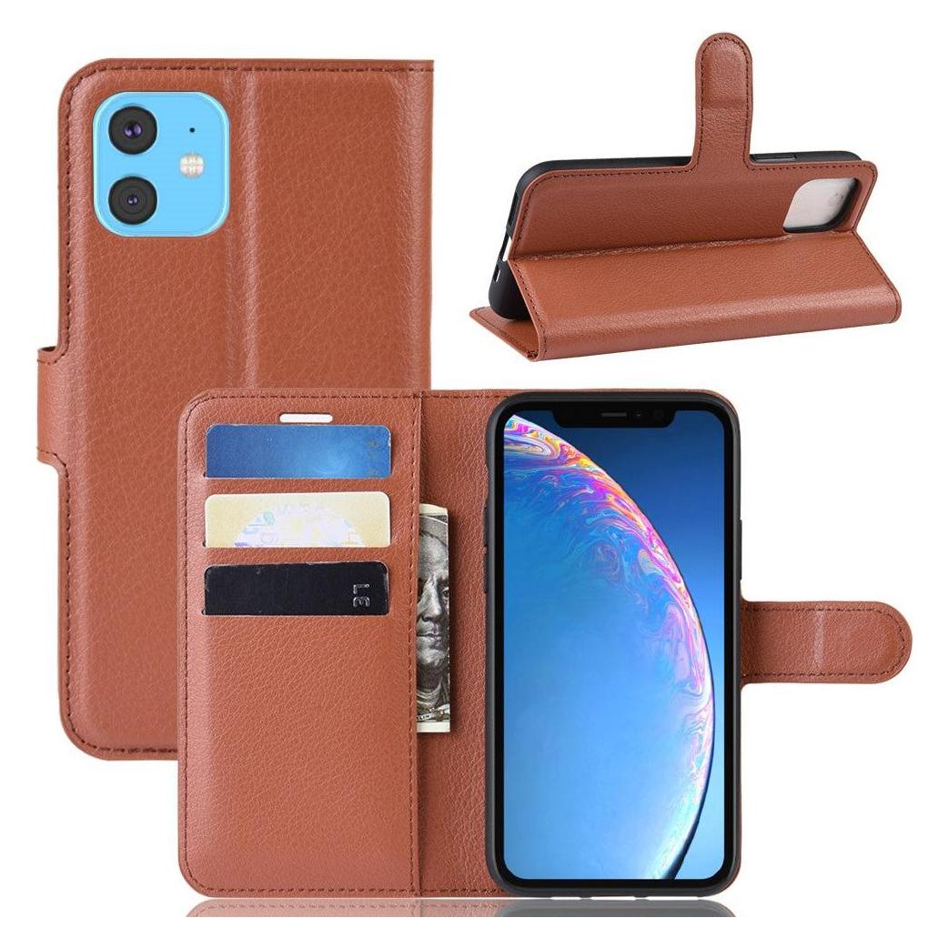 Cover-Discount Leder Hülle mit Kartenfach (Apple iPhone 11) (101116145I)