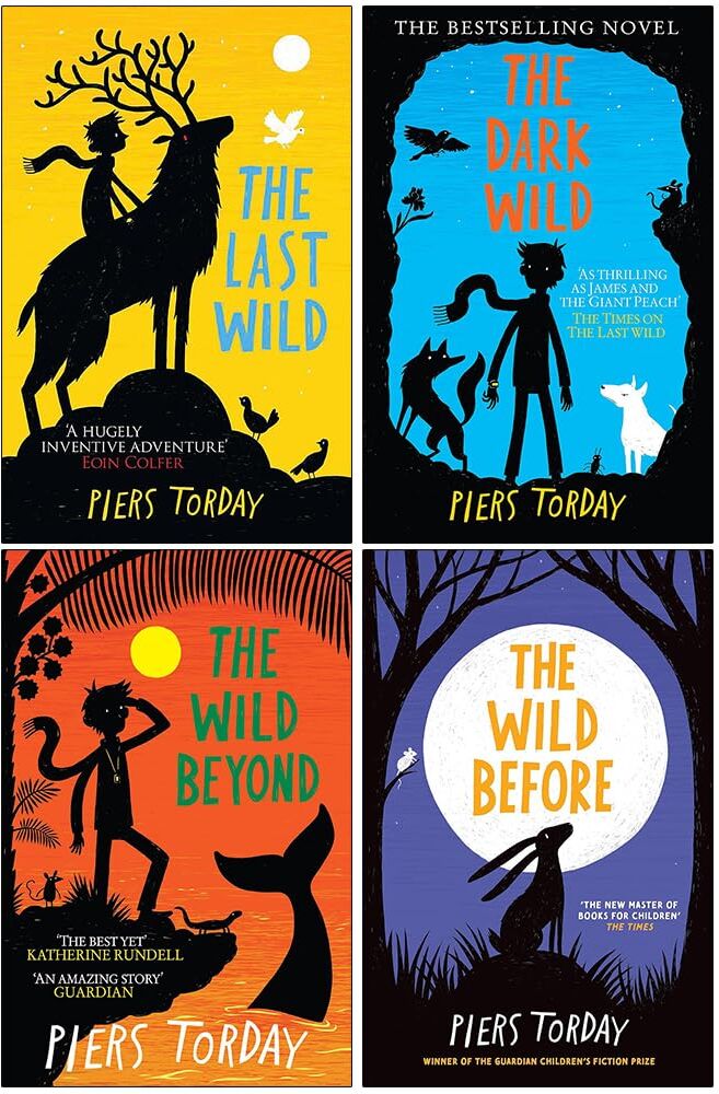 Quercus Piers Torday Collection 4 Books Set (The Last Wild, The Wild Beyond, The Dark Wild & The Wild Before)