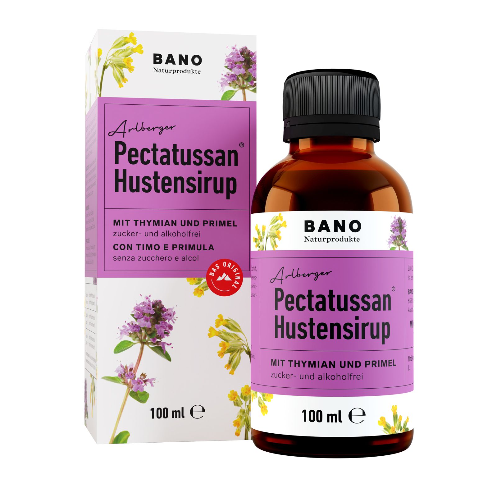 Hustensirup Pectatussan Thymian Primel 100 ml Sirup
