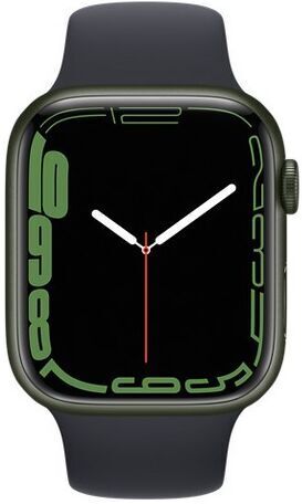 Apple Watch Series 7 Aluminium 45 mm (2021)   GPS   green   Midnight Sport Band - Refurbished