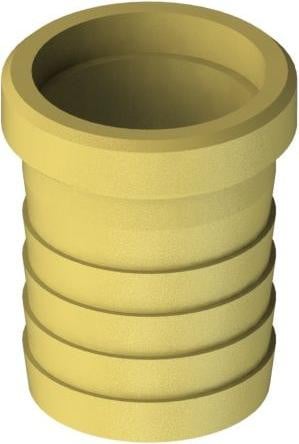 Schlösser JS Aansluitstuk 1 1/2 x 1 1/2 inch messing