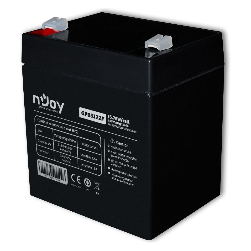 Njoy 12 V/5AH Ununterbrochener Akku 1PCS/Paket (37123105)