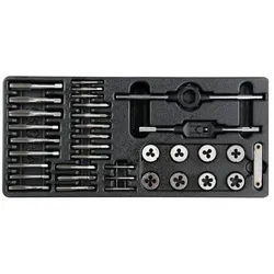 Yato, Gewindeschneider + Gewindebohrer, Taps And Dies 35pcs Set
