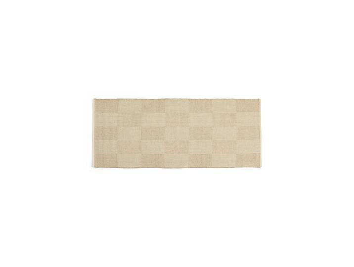 HAY - Check Teppich, 80 x 200 cm, sand S check