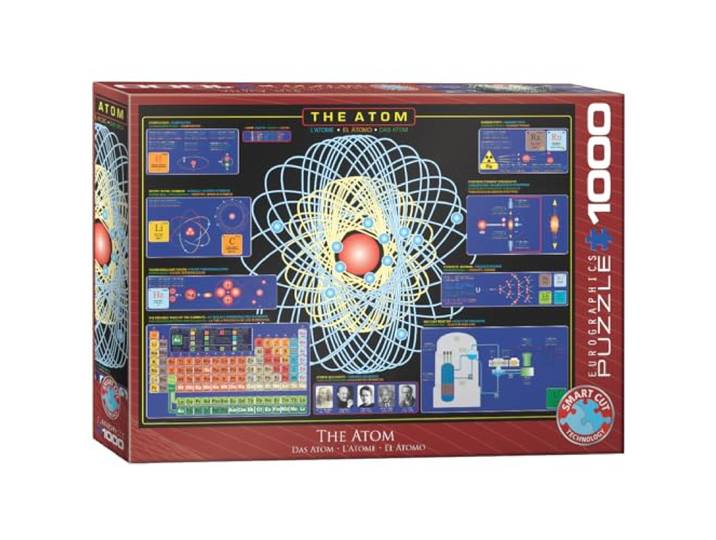 De Atom puzzel van 1000 stukjes