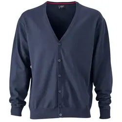 V-Neck Cardigan "JN661" - S - navy