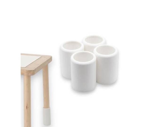 Pieds rehausseurs pour Table Enfant IKEA FLISAT - (Blanc\, 5 cm (1.97 po))