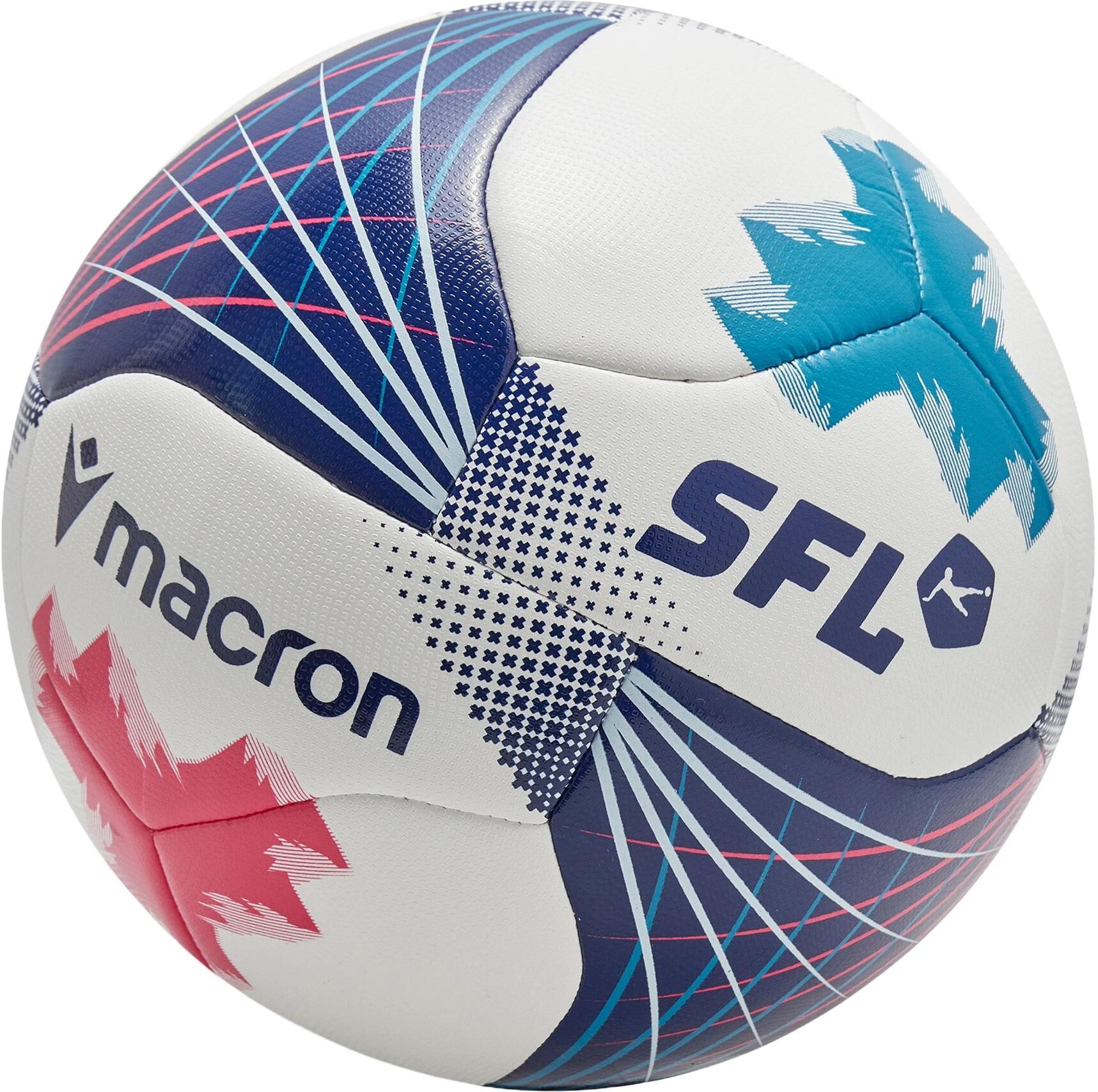 Football MACRON "Swiss League 2026/27 training ball n.4", bunt (mehrfarbig), Bälle, Polyester, Football mehrfarbig Einheitsgröße