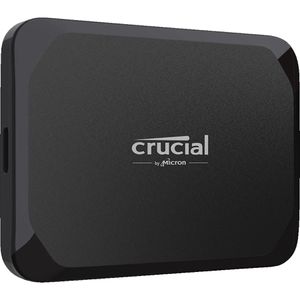 Crucial Festplatte X9 Portable SSD, CT2000X9SSD9, 1,8 Zoll, extern, USB-C 3.1, schwarz, 2TB SSD