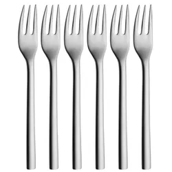 WMF Kuchengabeln Nuova silber
