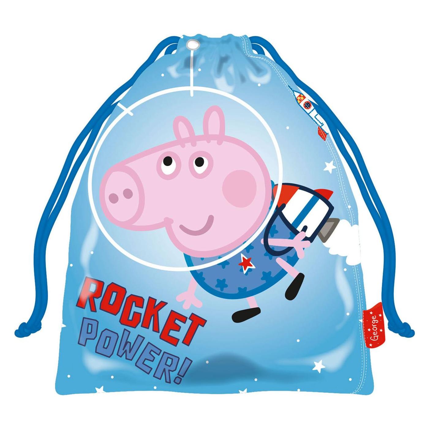 Peppa Pig Snackbeutel George Space Travel (PP15301)