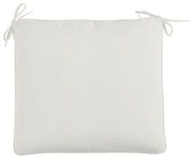 Replacement Outdoor Chair Cushion - 15 x 14 - Canvas White Sunbrella - Ballard Designs
