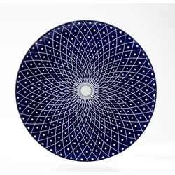 Speiseteller REIKO (D 26 cm) - blau - D 26 cm