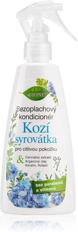 Bione Cosmetics Goat Whey après-shampoing sans rinçage en spray 260 ml