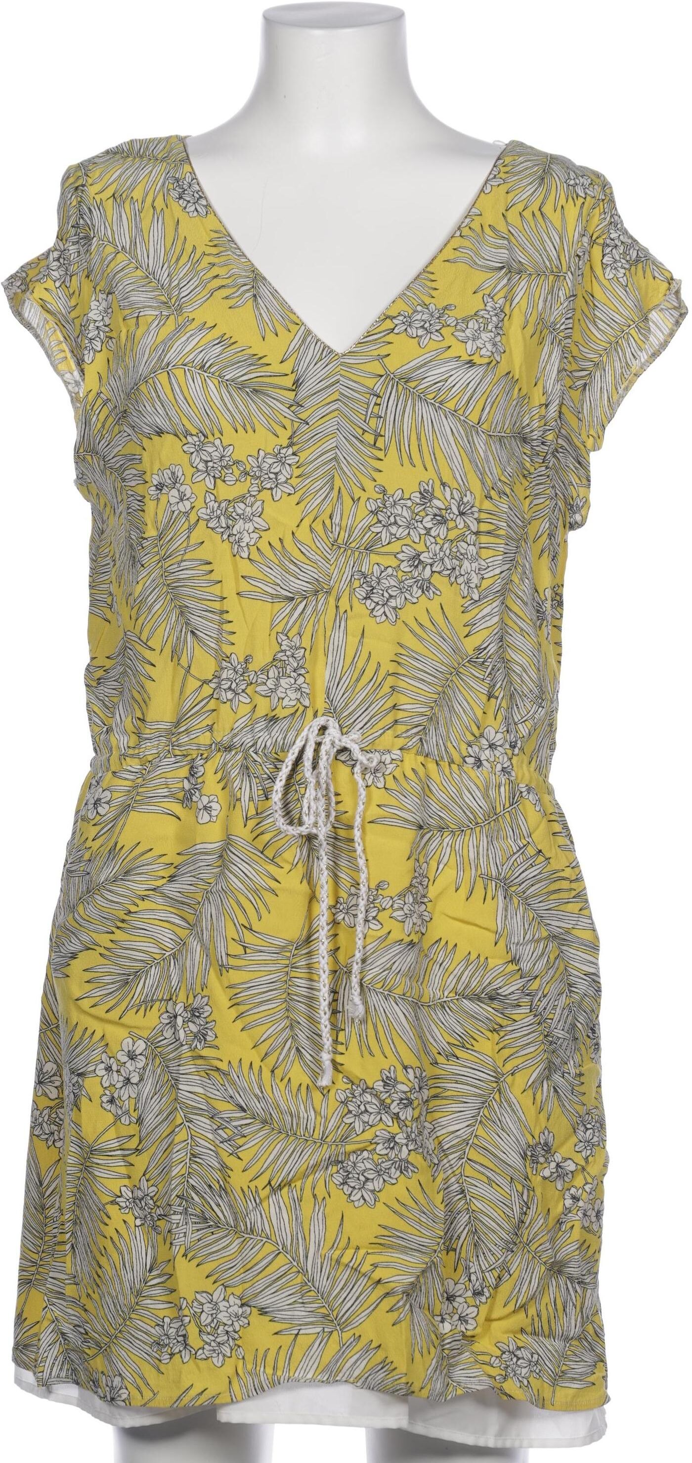 1 2 3 Paris Damen Kleid, Gelb, Gr. M, Viskose - Second Hand