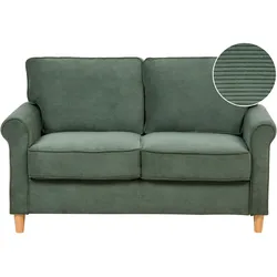 2-SITZER-SOFA Cord dunkelgrün Ronneby