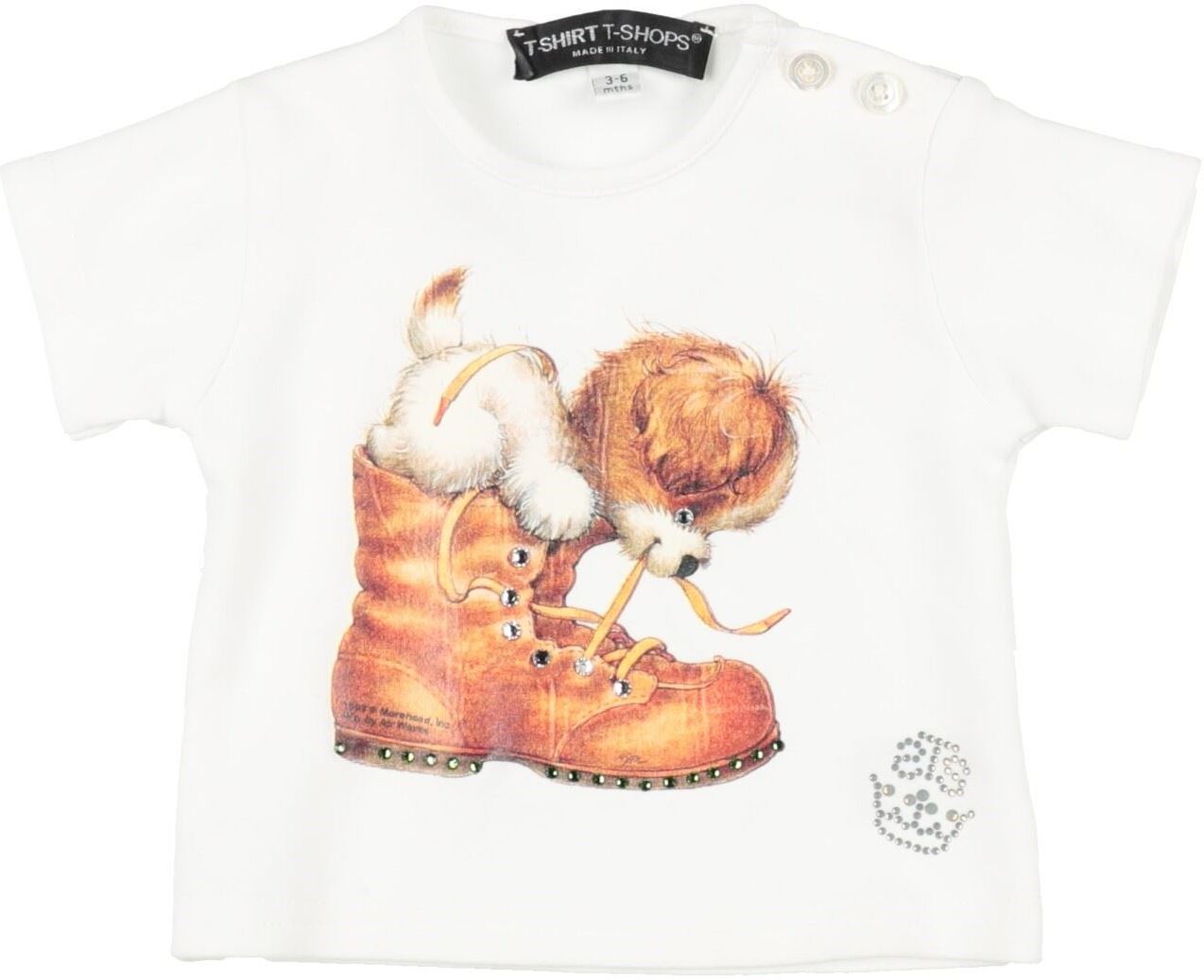 T-Shirt T-Shops Camiseta Chica Blanco 3 Chica
