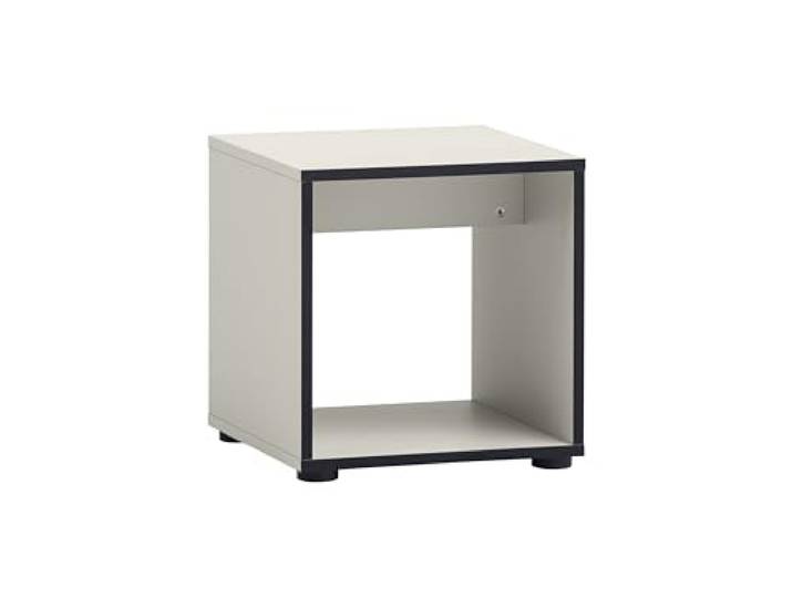 Schildmeyer 159373 Edda Tabouret\, Crème\, 40 x 40 x 42 cm
