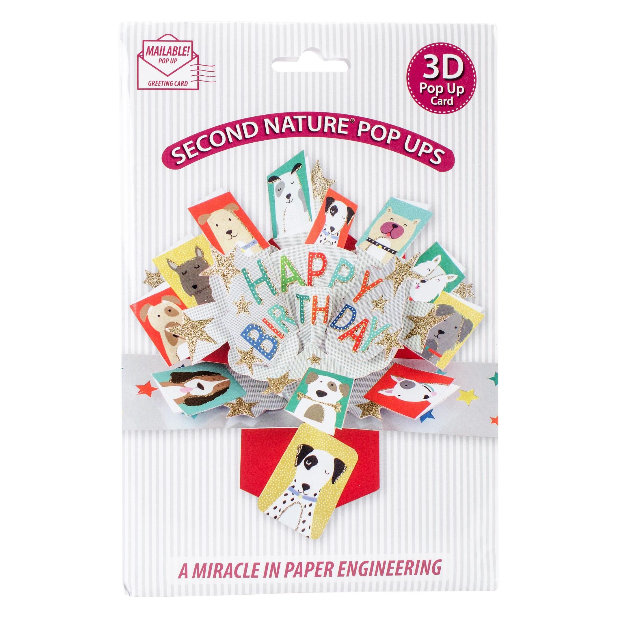 Suki 3D Pop Up Karte Happy Birthday Dogs (70526_SKPOP137)
