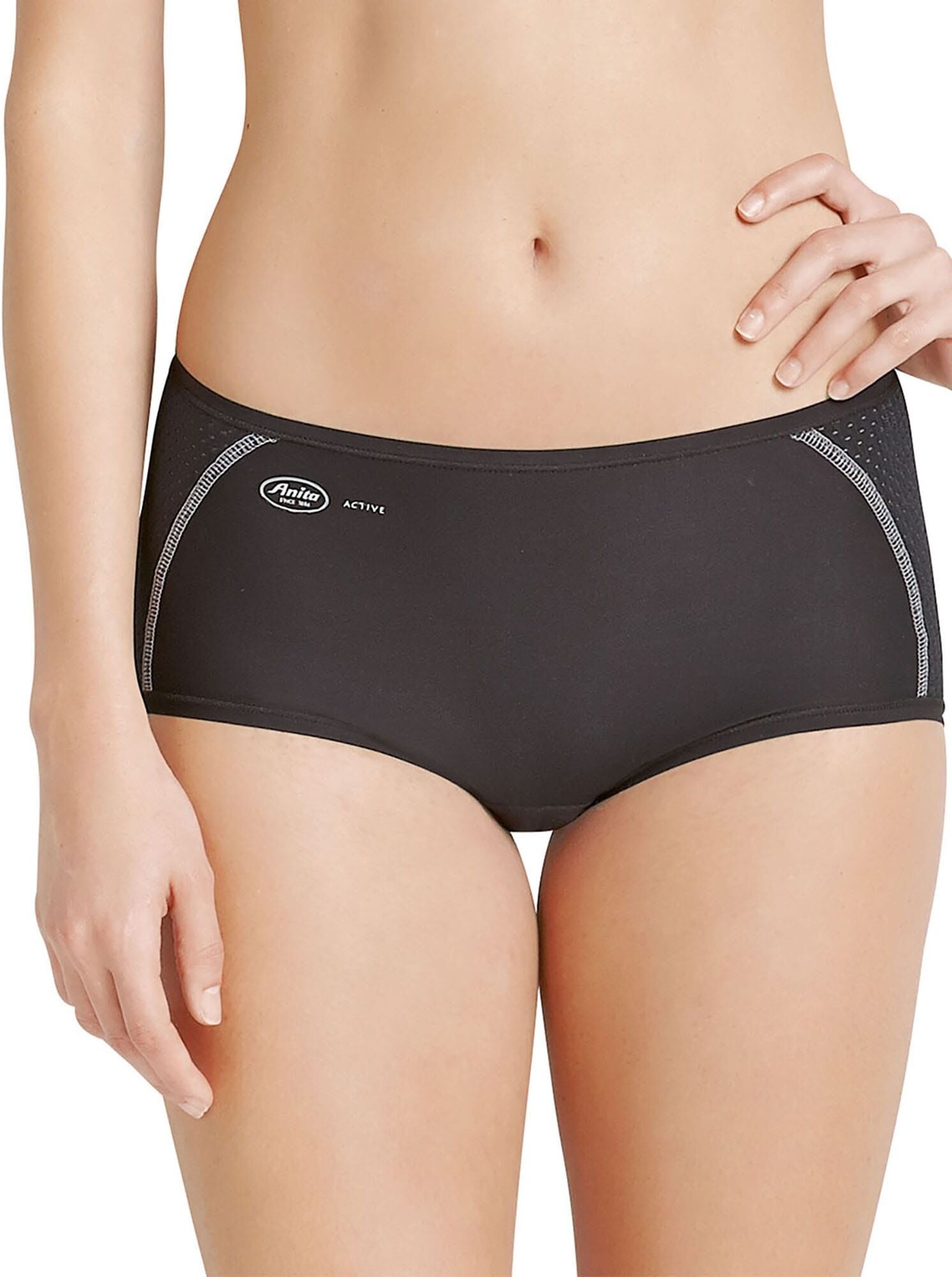 Panty ANITA "sport panty ANITA sport panty", Damen, Gr. 44, schwarz, Hosen Panty