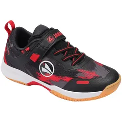 JAKO Fun ID Sportschuhe Kinder 659 - schwarz/anthrazit/rot 32