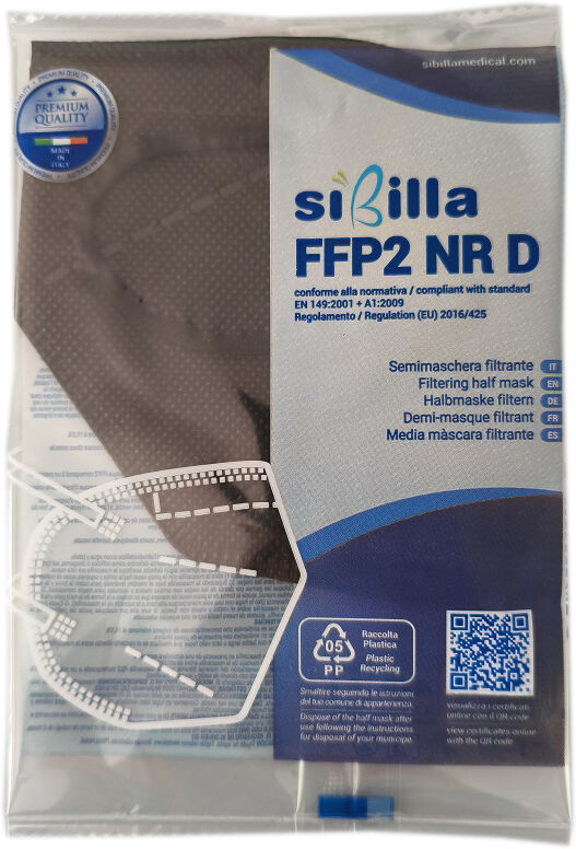 Gammadis Farmaceutici Gammadis Mascherina Ffp2 Nera