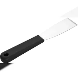 Schneider - Spachtel, Edelstahl 40 mm, Kunststoffgriff schwarz (PP)