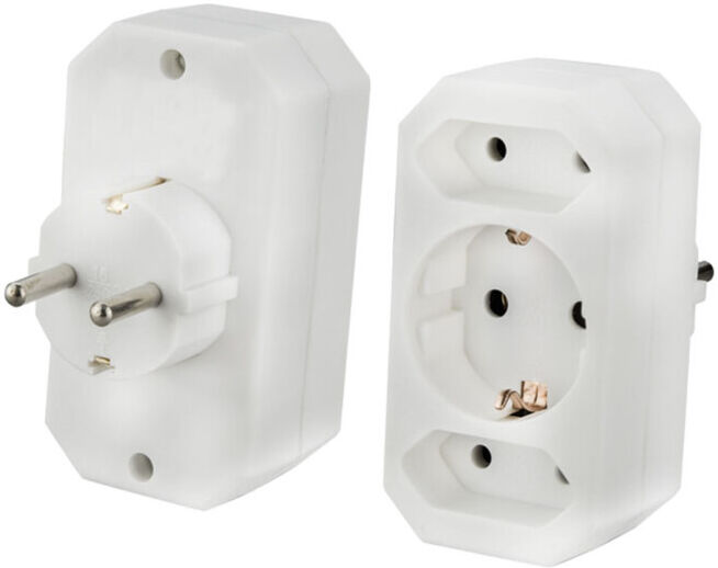 E+P Elektrik Prise triple combinée blanche EA9 (8739076)