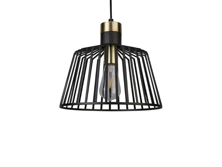 Pendelleuchte „Bird Cage“ Schwarz / Messing Searchlight