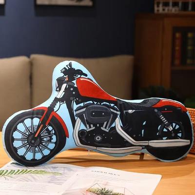 Inspire Curations Cartoon Vehicle Plush Pillow For Kids (Fire Truck, Police Car, Excavator) motorcycle