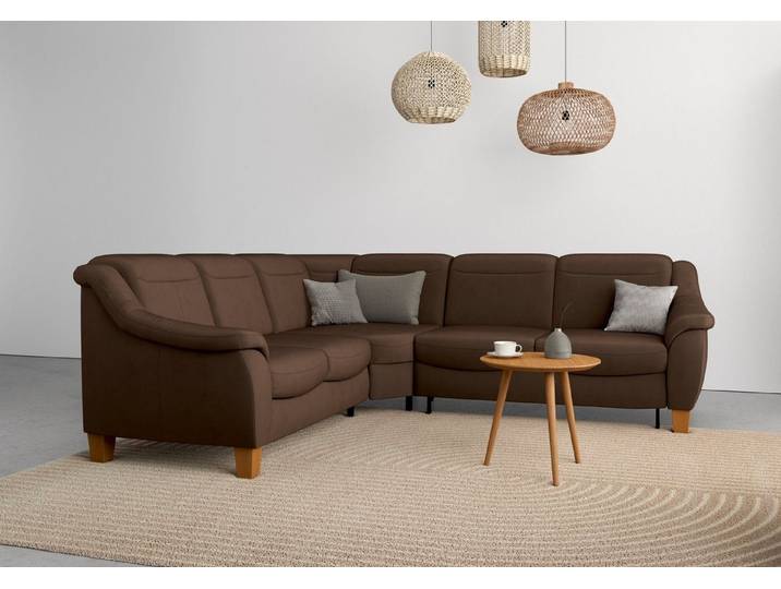 OTTO home Ecksofa Caldera L-Form, Federkern, optional Kopfteilverstellung, Schlaffunktion & Bettkasten