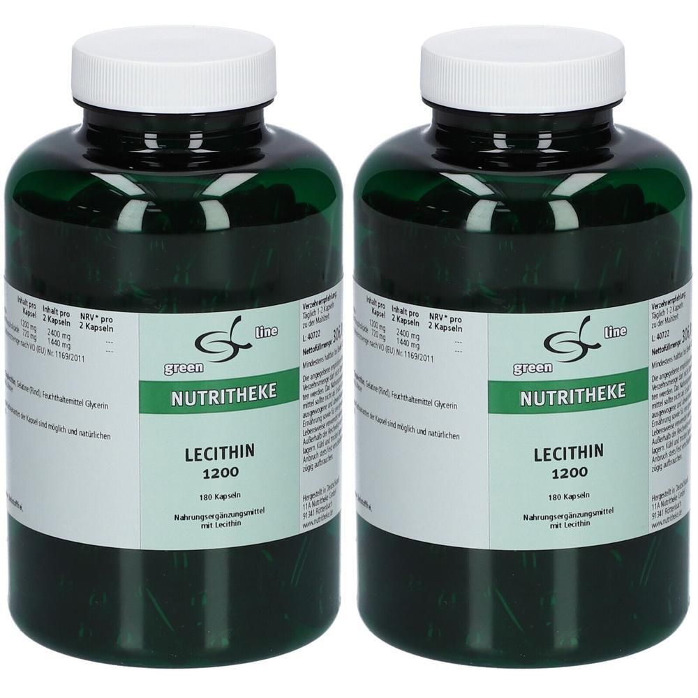 Lecithin 1200 Kapseln x2 2x180 St