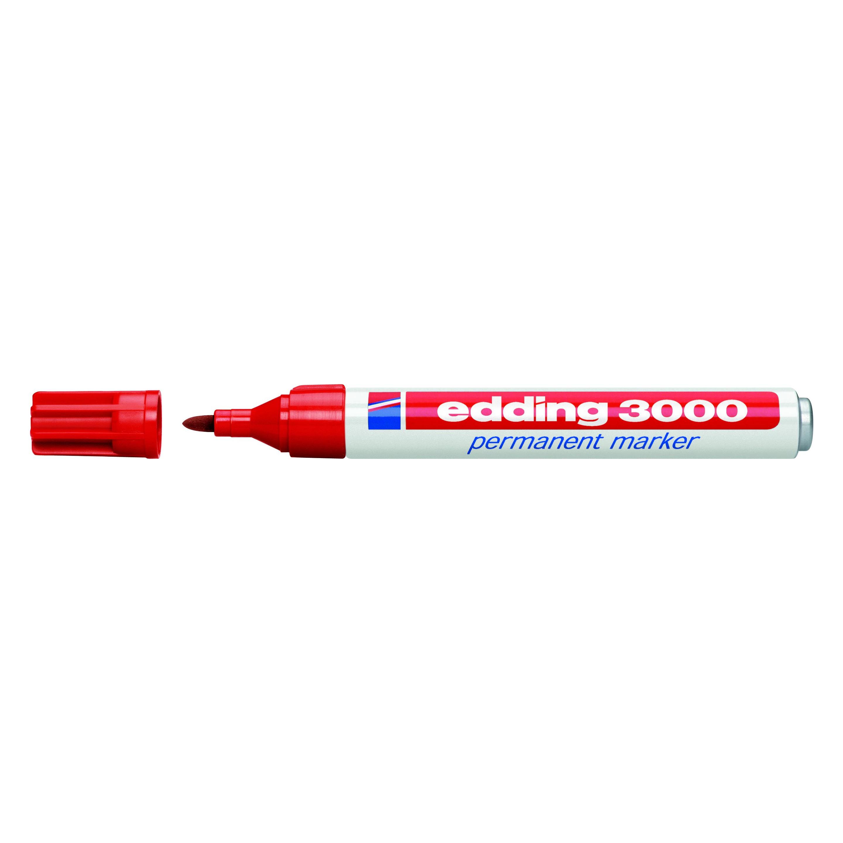 Edding Permanent Marker 3000 1.5-3mm (10x) (3000-3-10)