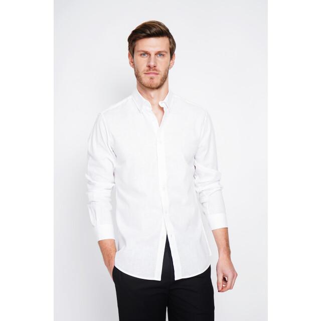 Secret du Lin Linnen shirt blanc