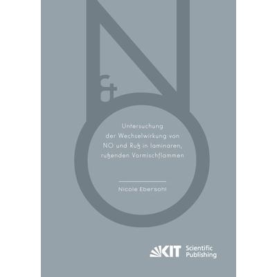 Untersuchung der Wechselwirkung von NO und Ruß in laminaren, rußenden Vormischflammen, Taschenbuch von Nicole Ebersohl, KIT Scientific Publishing,