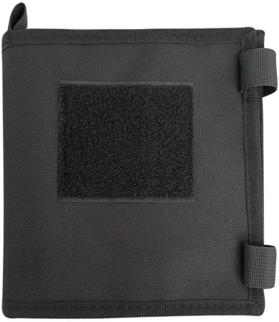 INF Wasserdichte Oxford-Gewebe Kartenhülle – Schwarzer Wanderkartenhalter 19cm x 18cm x 3cm für taktischen Outdoor-Einsatz