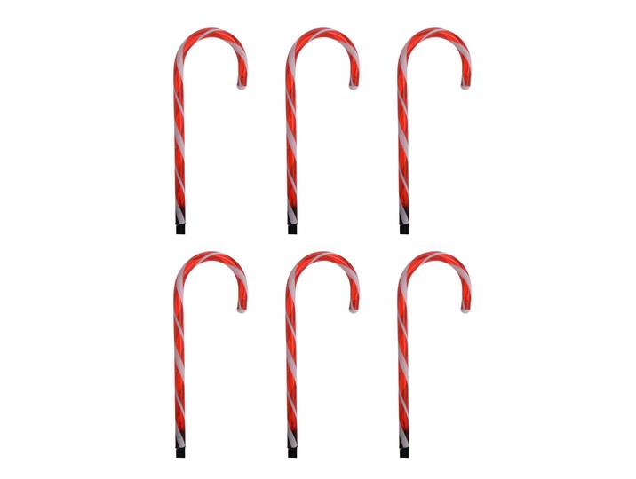 LED Bodenleuchte 6er Set 47 cm