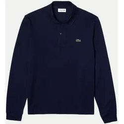 Polohemd L.12.12 mit langen Ärmeln Blau M