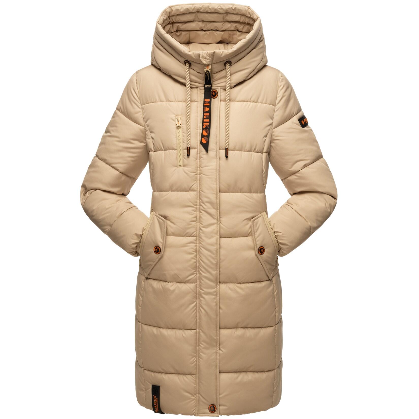 MARIKOO Damen Winterjacke Stepp Outdoor Jacke Anorak Parka Warm Mantel Kapuze Yuikoo